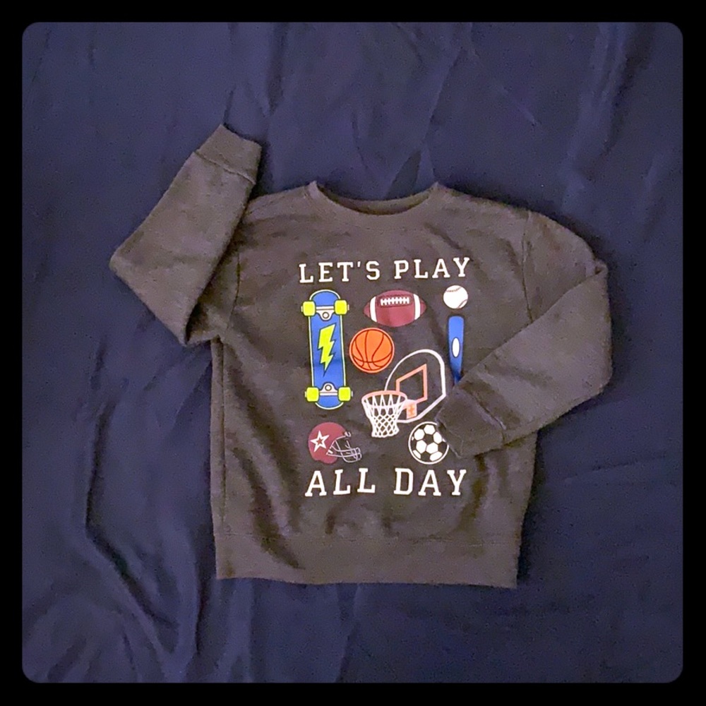 Boys sweat shirt